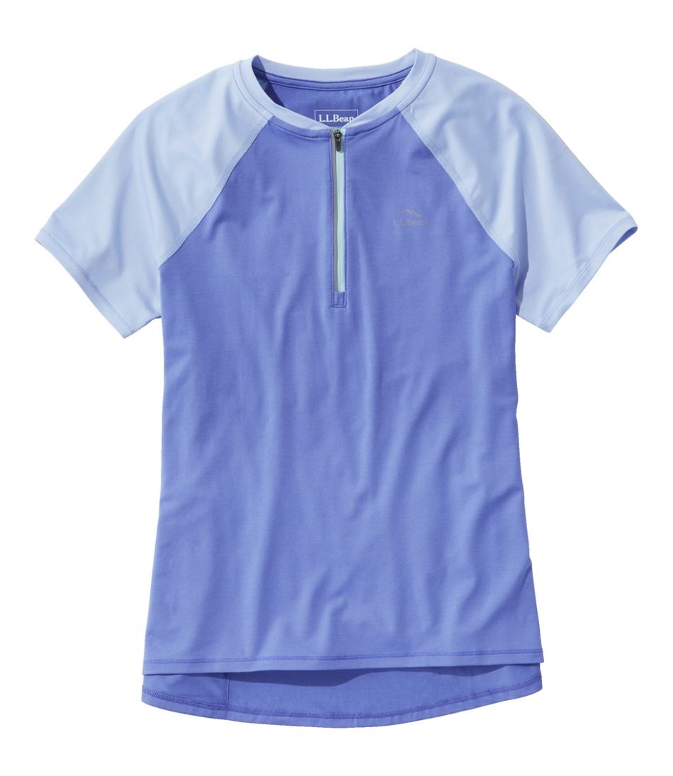 L.L.BeanWomen's Comfort Cycling Jersey, Short-Sleeve