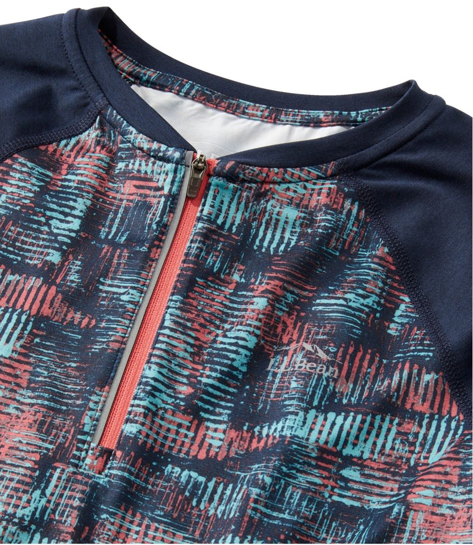 L.L.BeanWomen's Comfort Cycling Jersey, Long-Sleeve Print