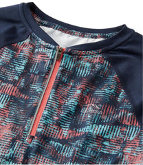 L.L.BeanWomen's Comfort Cycling Jersey, Long-Sleeve Print