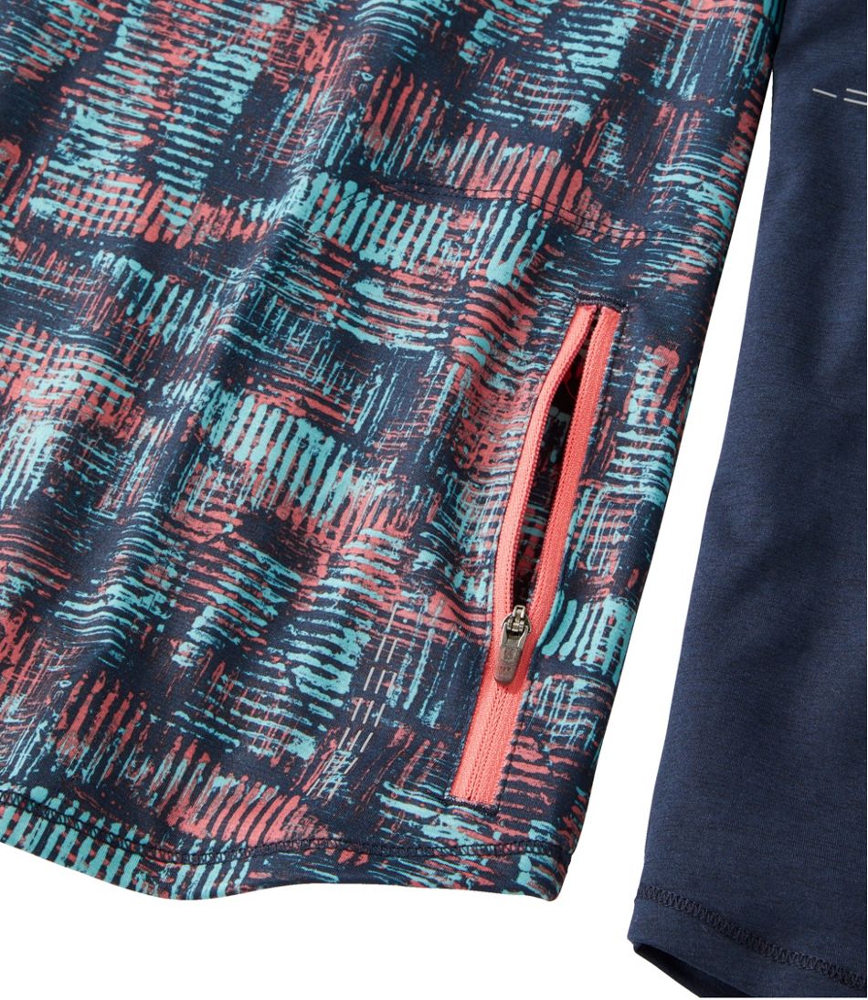 L.L.BeanWomen's Comfort Cycling Jersey, Long-Sleeve Print