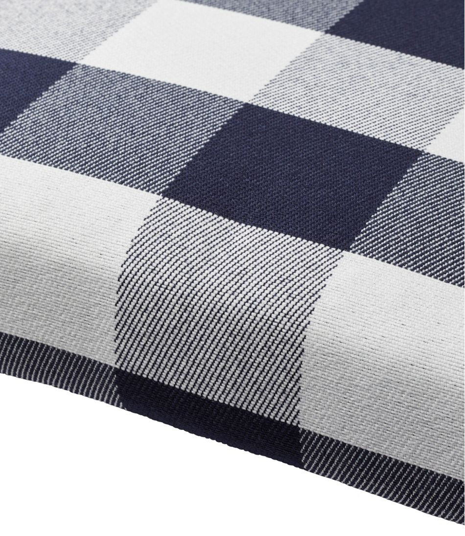 L.L.BeanAll-Weather Folding/Armless Chair Cushion, Buffalo Plaid