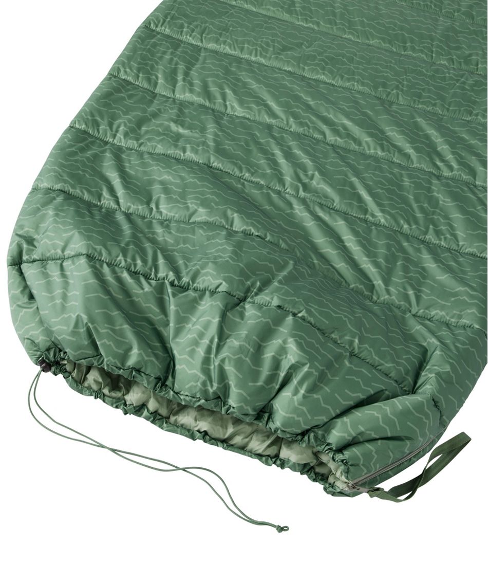 L.L.BeanAdults' Puffer Sleeping Bag, 40° Print