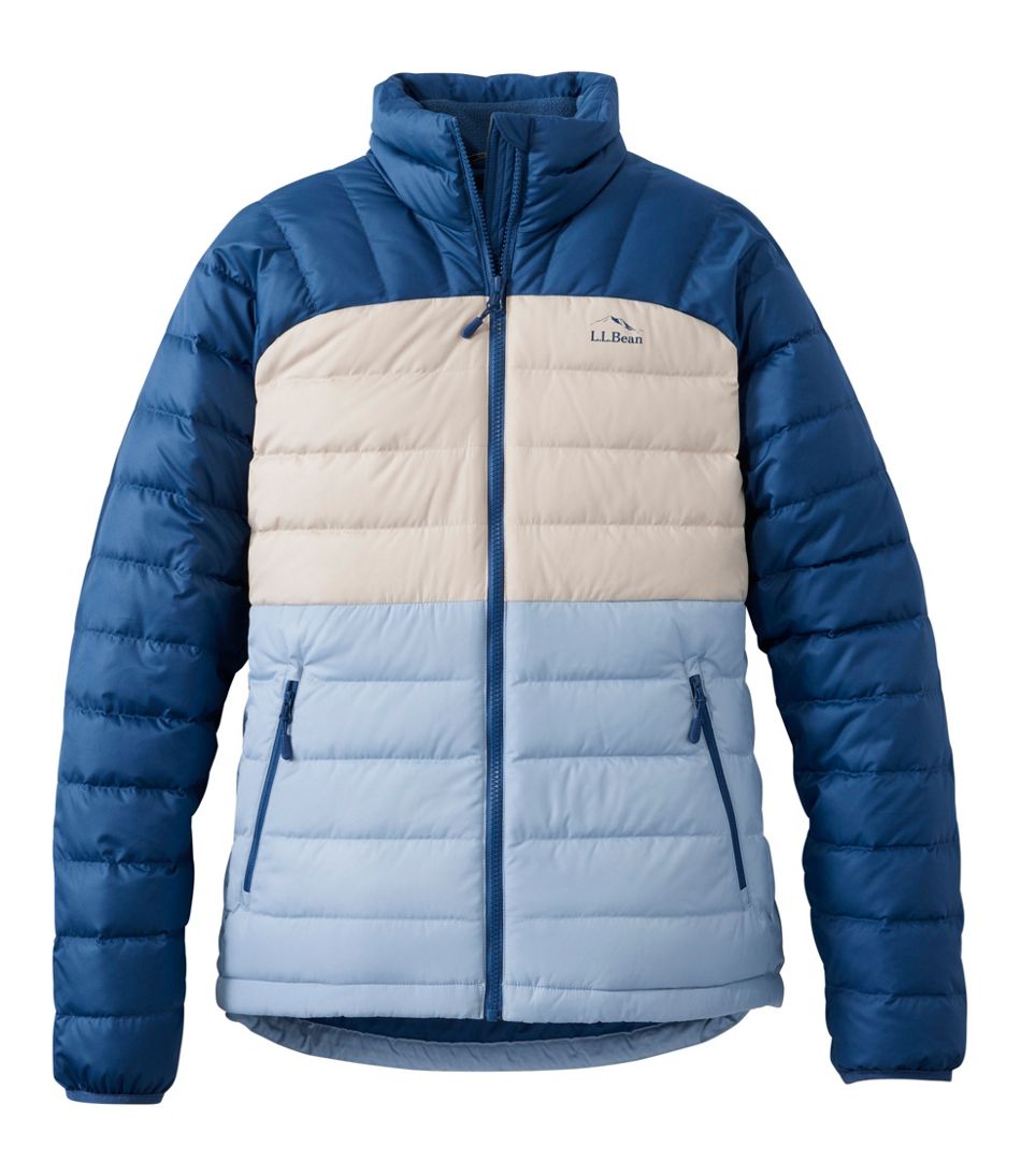 L.L.BeanWomen's Bean's Down Jacket, Colorblock