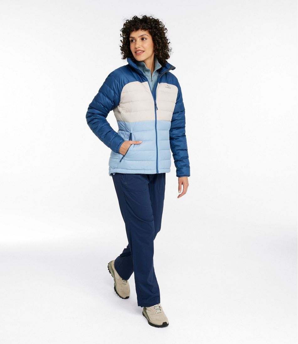 L.L.BeanWomen's Bean's Down Jacket, Colorblock
