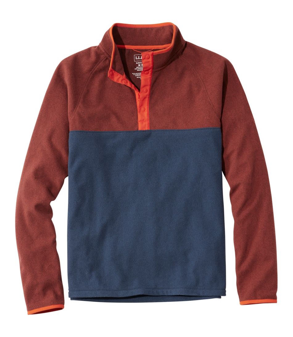 L.L.BeanMen's All Season Access Fleece Pullover, Colorblock