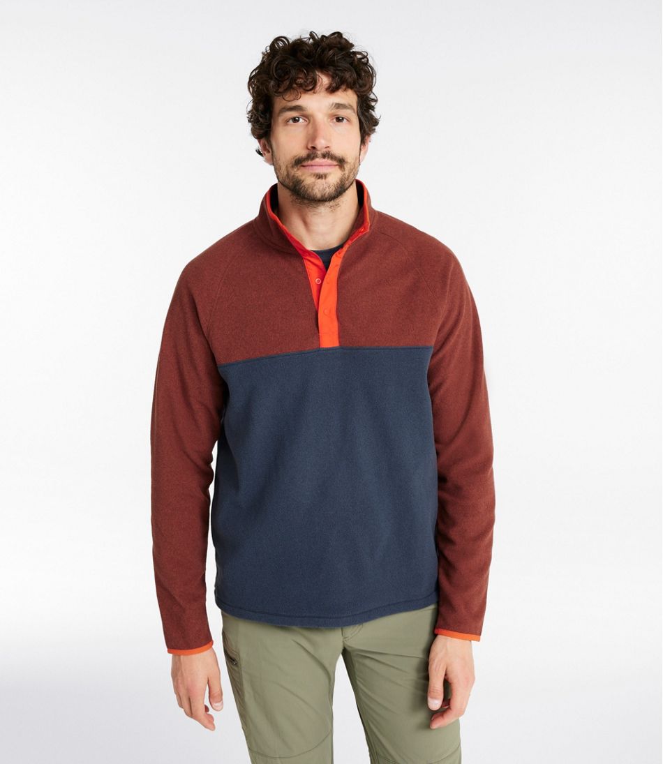 L.L.BeanMen's All Season Access Fleece Pullover, Colorblock