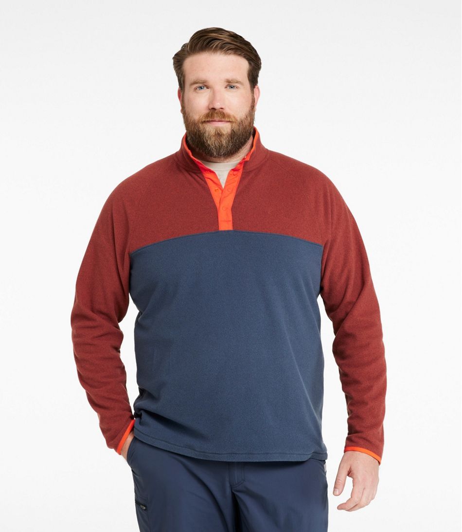 L.L.BeanMen's All Season Access Fleece Pullover, Colorblock