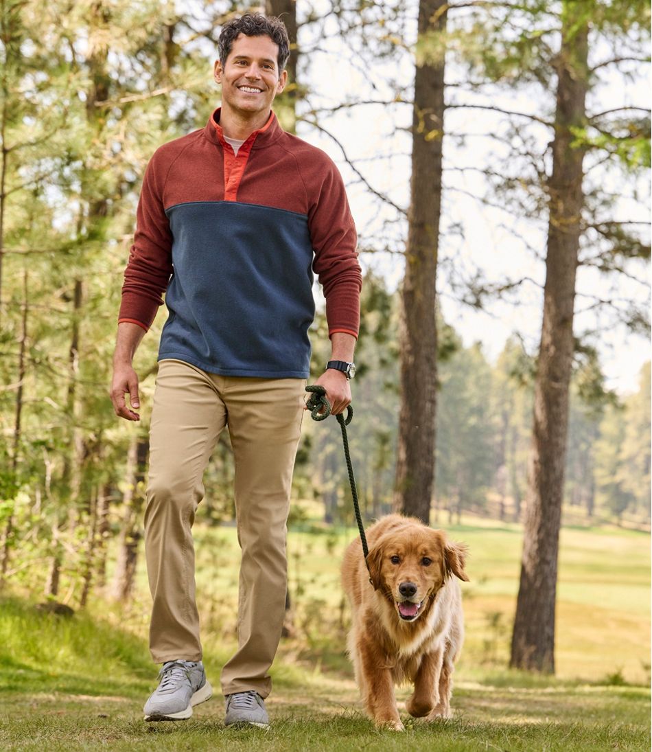 L.L.BeanMen's All Season Access Fleece Pullover, Colorblock