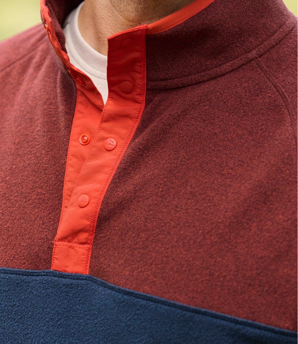 L.L.BeanMen's All Season Access Fleece Pullover, Colorblock
