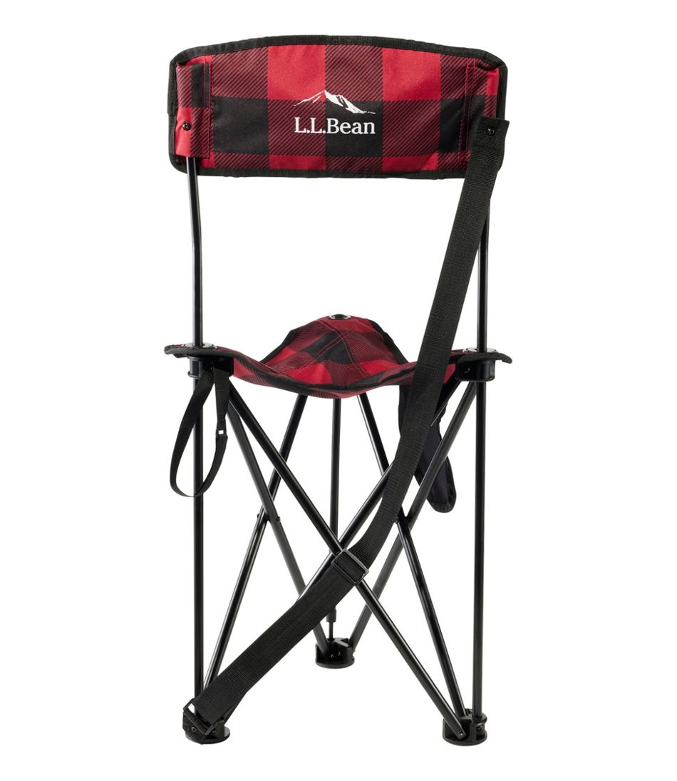 L.L.BeanAccess Camp Chair Tripod, Plaid