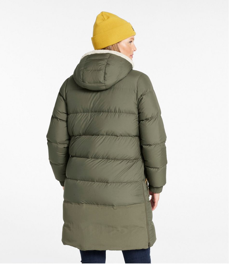 L.L.BeanWomen's Mountain Classic Down Coat, Sherpa-Lined