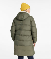 L.L.BeanWomen's Mountain Classic Down Coat, Sherpa-Lined