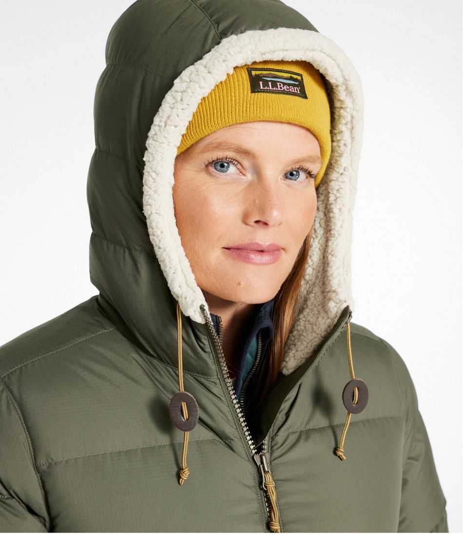 L.L.BeanWomen's Mountain Classic Down Coat, Sherpa-Lined