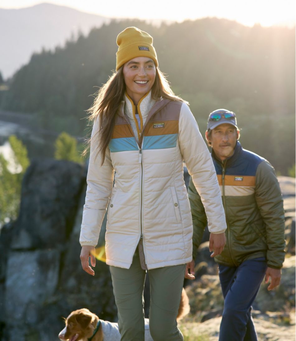 L.L.BeanWomen's Mountain Classic Puffer Coat, Colorblock