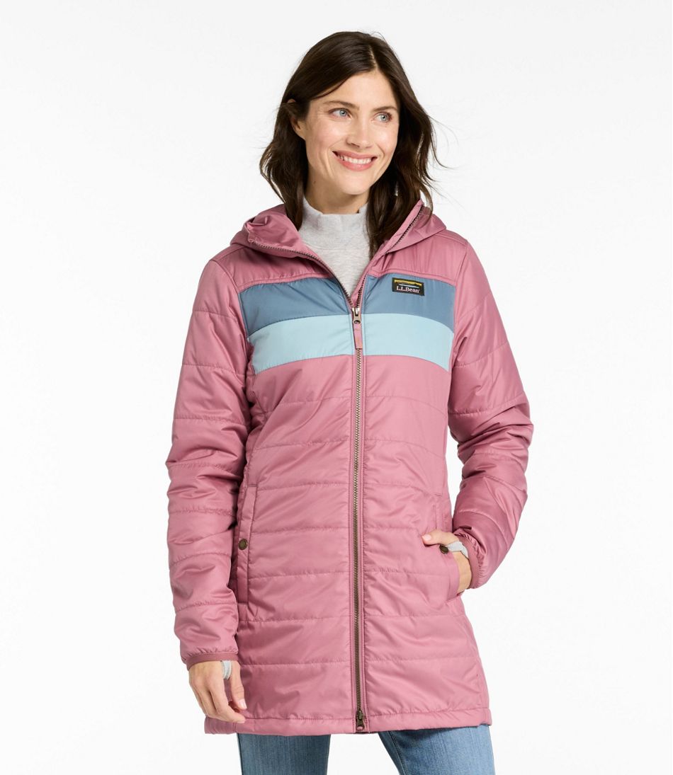 L.L.BeanWomen's Mountain Classic Puffer Coat, Colorblock