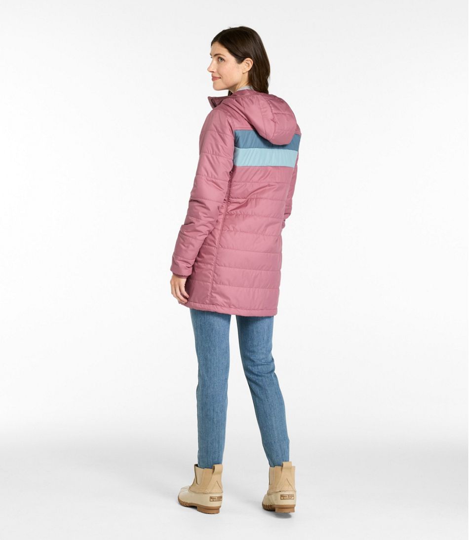 L.L.BeanWomen's Mountain Classic Puffer Coat, Colorblock