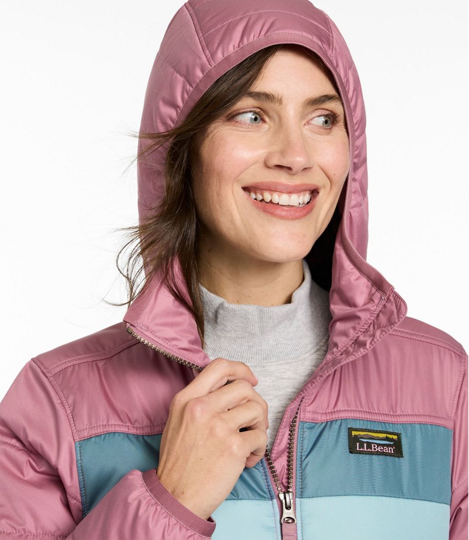 L.L.BeanWomen's Mountain Classic Puffer Coat, Colorblock