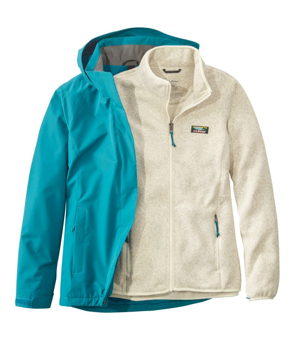 L.L.BeanWomen's Sweater Fleece 3-in-1 Jacket